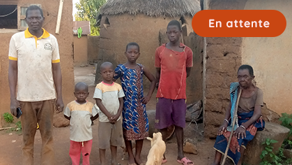 Voûte Nubienne de Moussa et ses 6 enfants - en attente